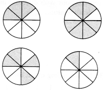 NCERT Solutions for Class 6 Maths Chapter 7 Fractions 55